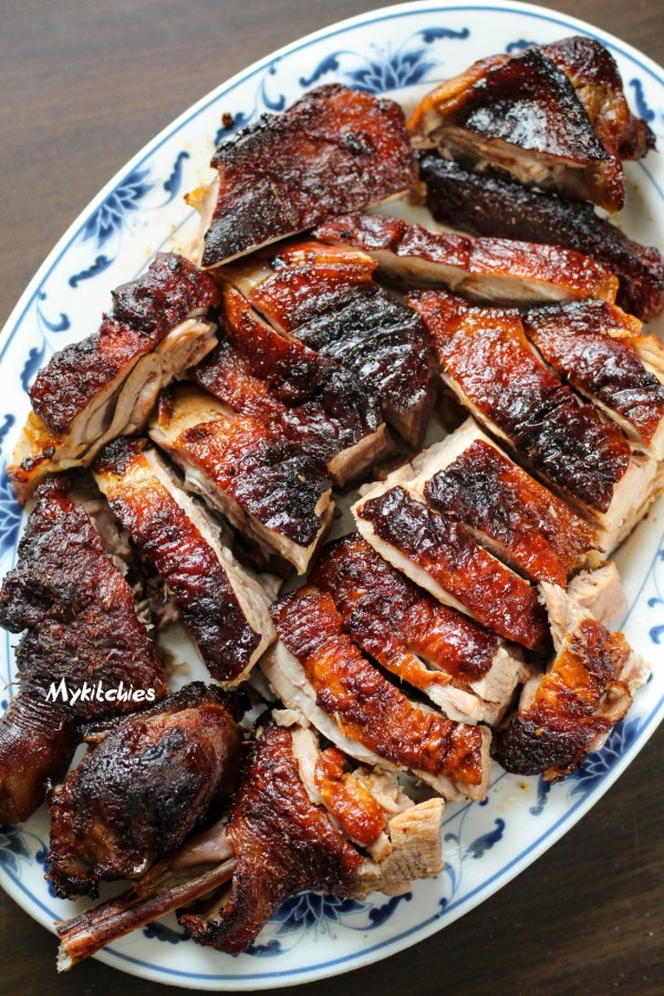 Đùi ngỗng nướng vị vịt quay Bắc Kinh